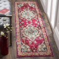 Monaco Runner Rug 2ft2ft x 12ft - Boho Chic Medallion Runner