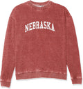 chicka-d Women's Campus Crew Sweatshirt - Vintage Burnout Fleece