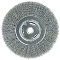 Weiler Wolverine 7 in Wide Face Bench Grinder Wheel - Durable Brush