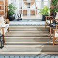 Safavieh Courtyard Collection Stripe Indoor/Outdoor Area Rug