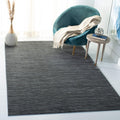 4 ft x 6 ft Grey Modern Ombre Accent Rug - Durable Non-Shedding