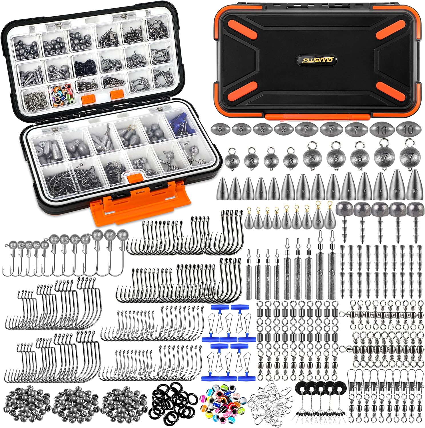 Complete Fishing Gear Set - 397pcs Tackle Included