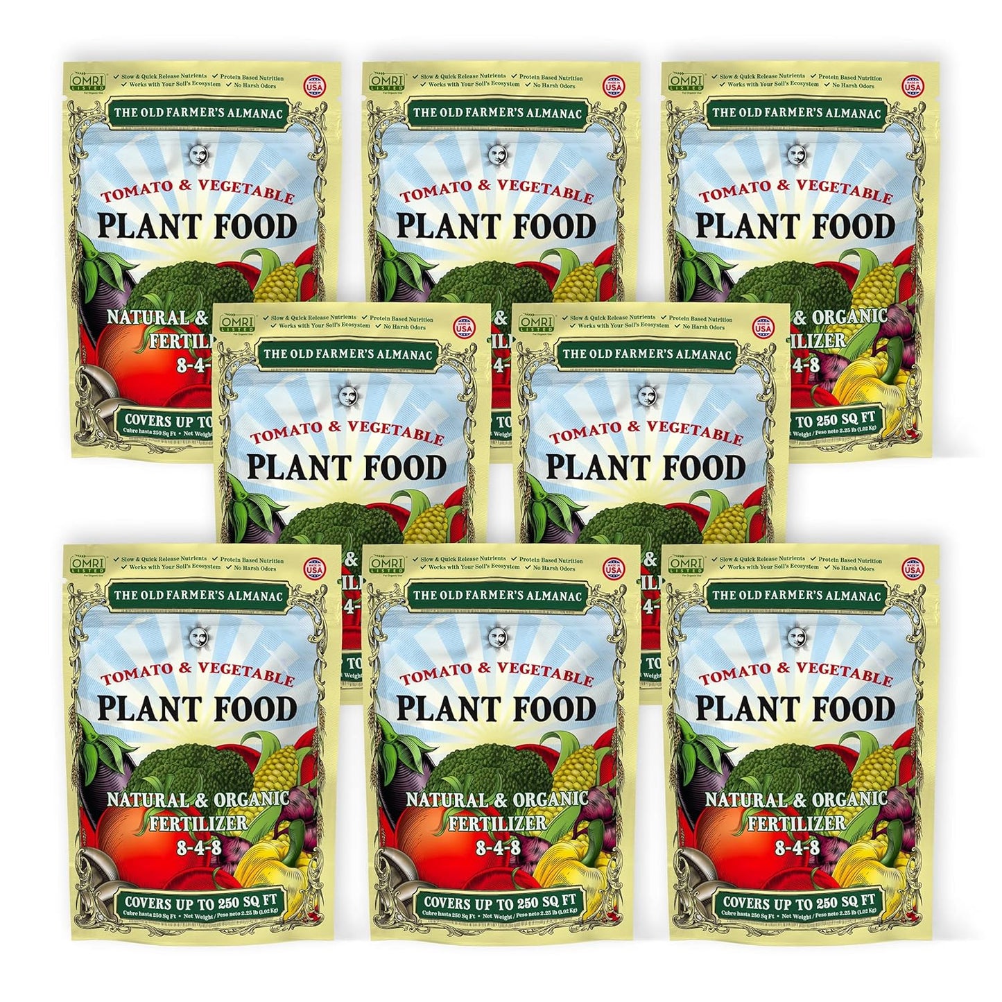 Organic Tomato & Vegetable Plant Food Fertilizer for Gardens