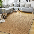 Signature Loom Handcrafted Farmhouse Jute Accent Rug (3 ft x 5 ft)