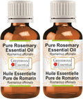 Greenwood Pure Rosemary Essential Oil 100ml x2 - Steam Distilled