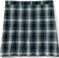 Girls Plaid Box Pleat Skirt Top of The Knee - School Uniform