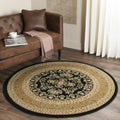 SAFAVIEH Lyndhurst 5ft 3in Round Rug - Traditional Oriental Style