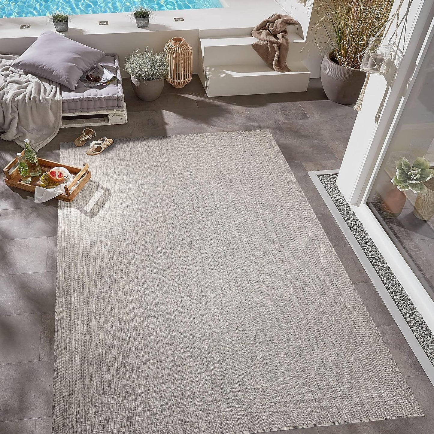 Adiva Rugs Outdoor Indoor Area Rug for All Seasons and Spaces