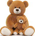 MorisMos Giant Teddy Bear - Soft 39in Plush for Baby Showers