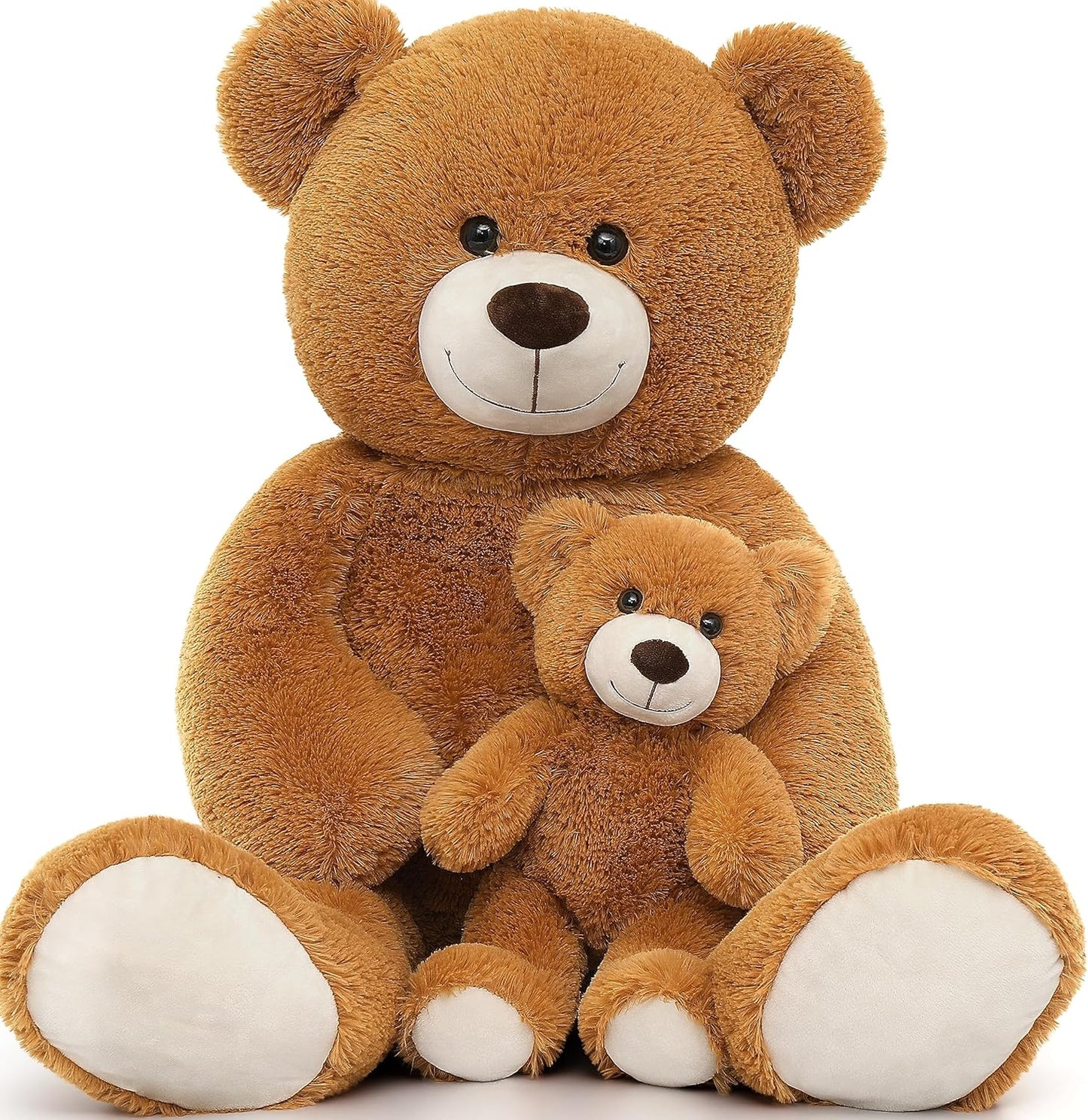 MorisMos Giant Teddy Bear - Soft 39in Plush for Baby Showers