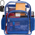 Clear Backpack Extra Large 32L PVC - Durable See-Through Pack