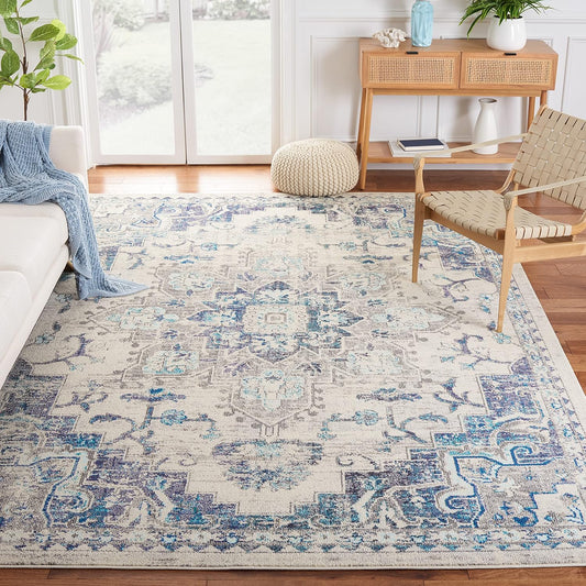 SAFAVIEH Madison Collection X-Large Area Rug - 12ft x 15ft Ivory