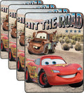 Disney Pixar Cars Micro Raschel Throw 46 x 60 in - Soft Kids Blanket