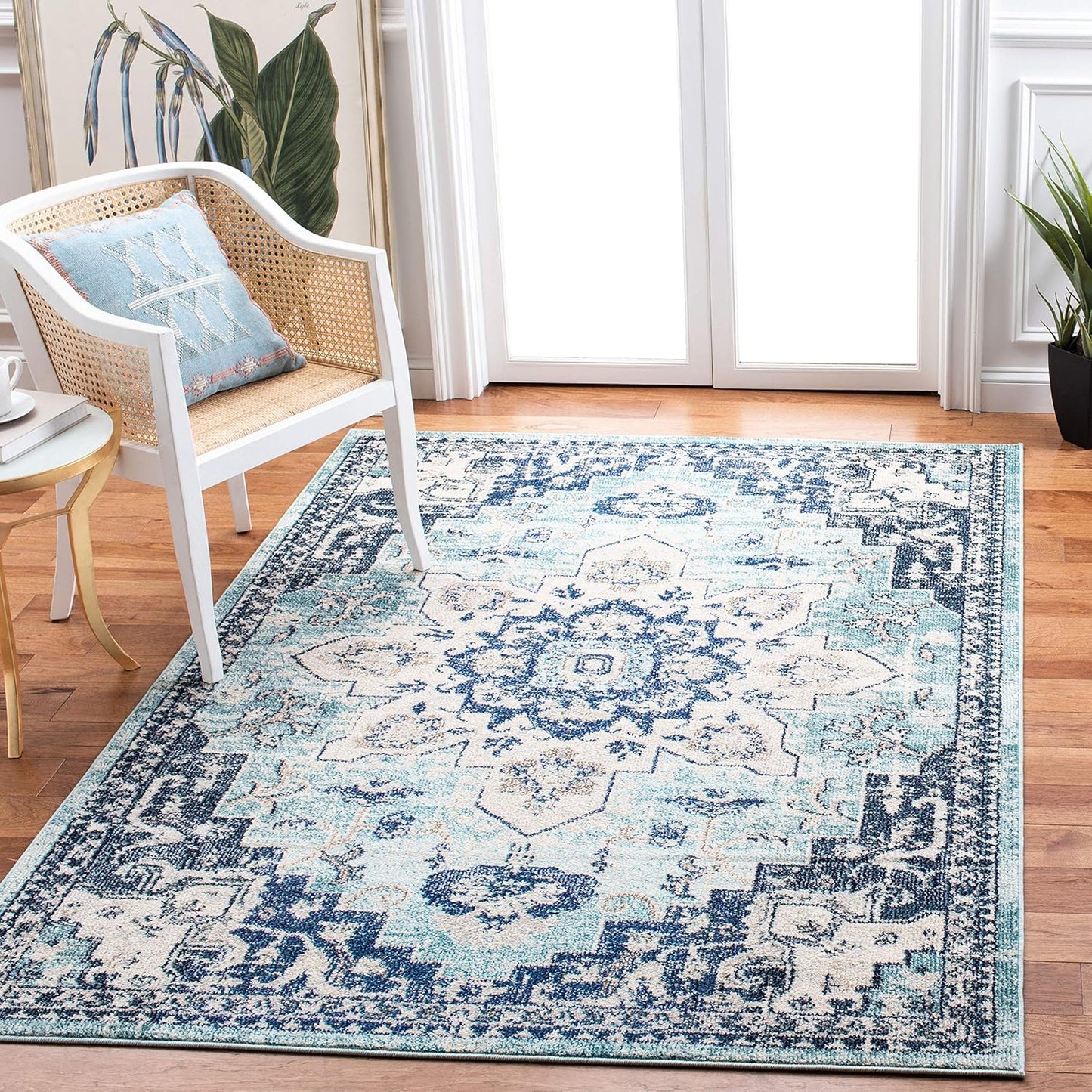 SAFAVIEH Madison Collection Area Rug - Boho Chic Design