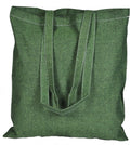 ATMOS GREEN 100 Pack Recycled Cotton Tote 15 x 16 in Apple Green