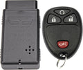 Dorman 99162 Keyless Entry Remote 4 Button Compatible with Select