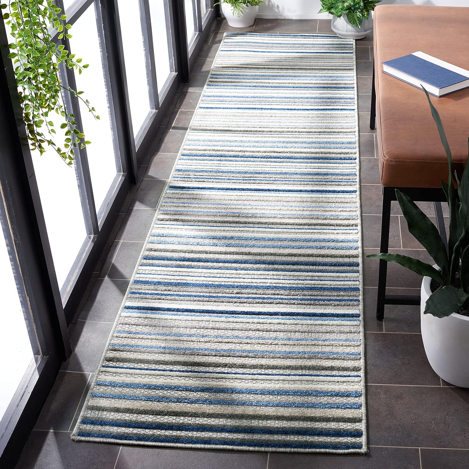 SAFAVIEH Cabana Collection Runner Rug - Stylish & Durable Design