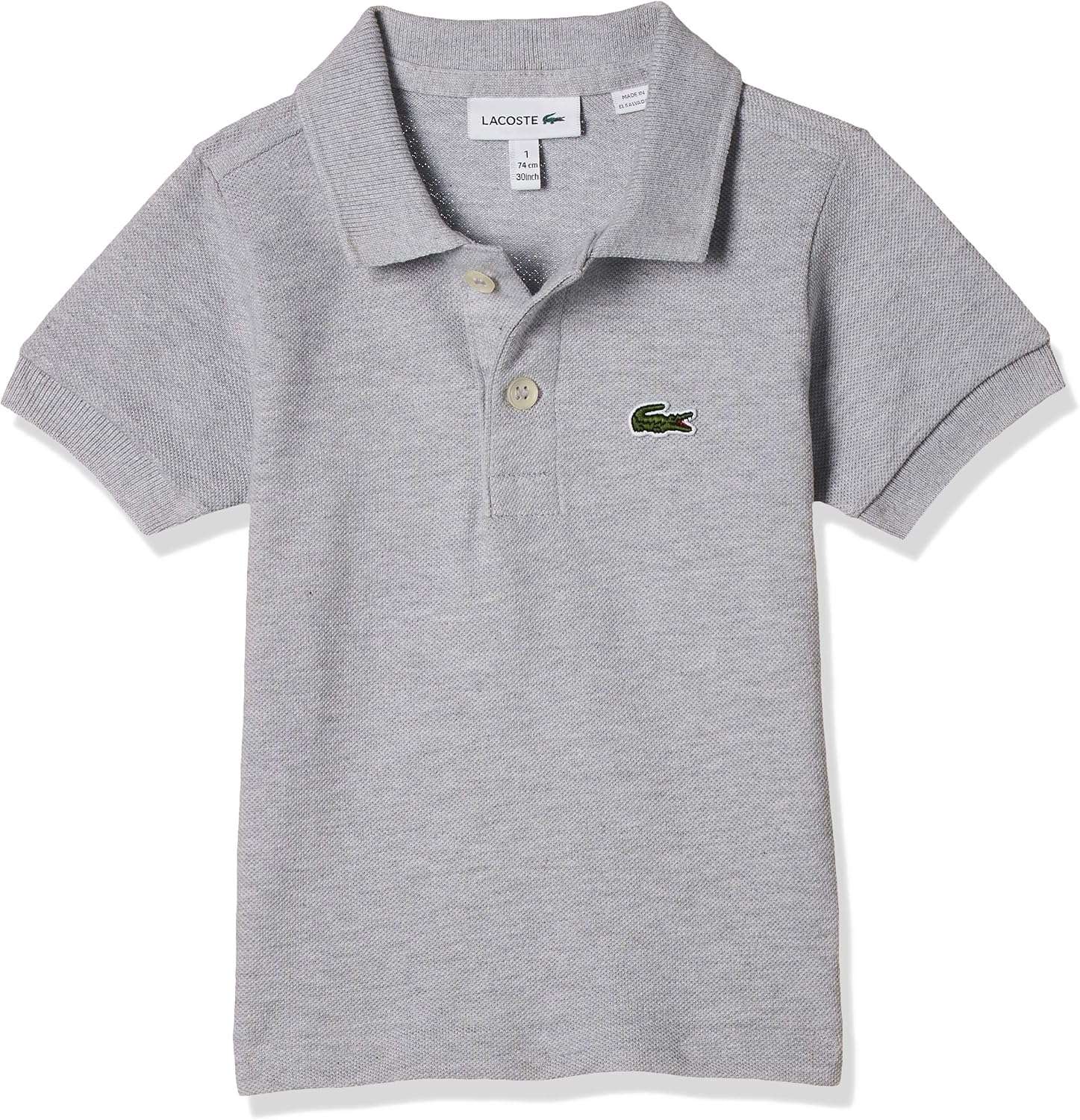 Lacoste Boys' Short Sleeve Classic Pique Polo for Comfort
