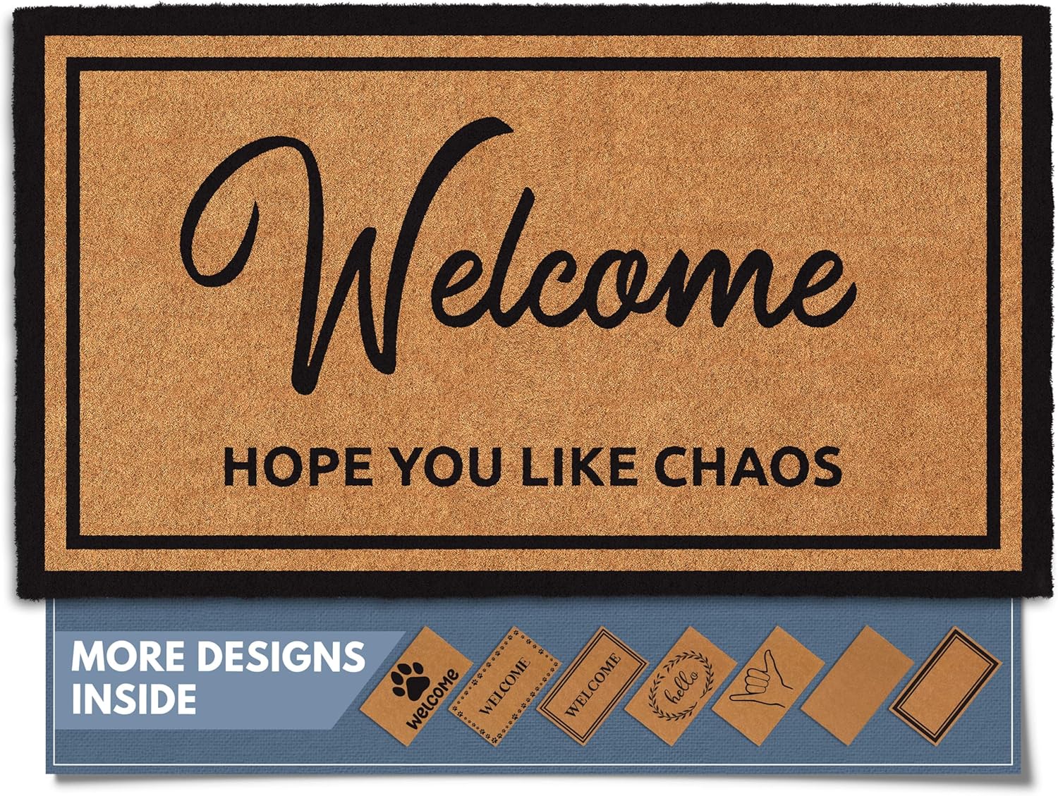 Hope You Like Chaos Doormat - Durable Non-Slip Welcome Mat
