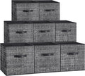 SONGMICS Storage Cubes: Durable 13-Inch Organizers Set of 8