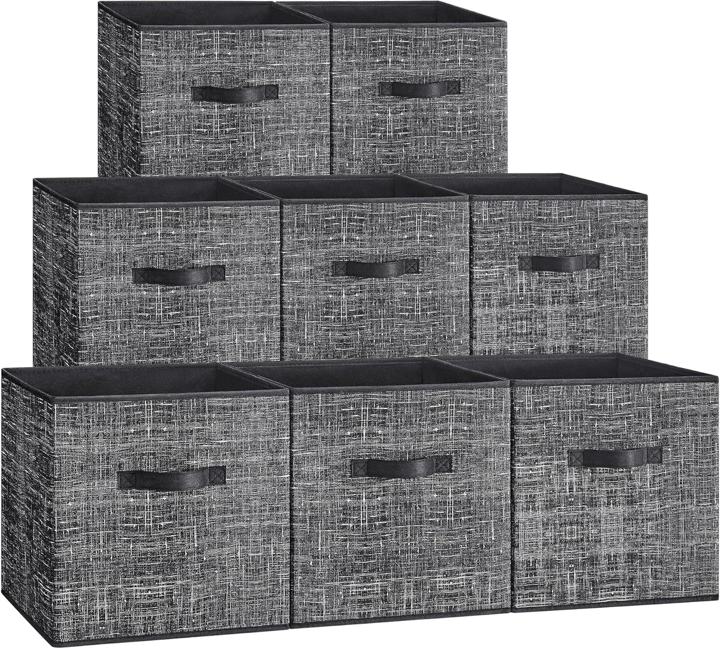 SONGMICS Storage Cubes: Durable 13-Inch Organizers Set of 8