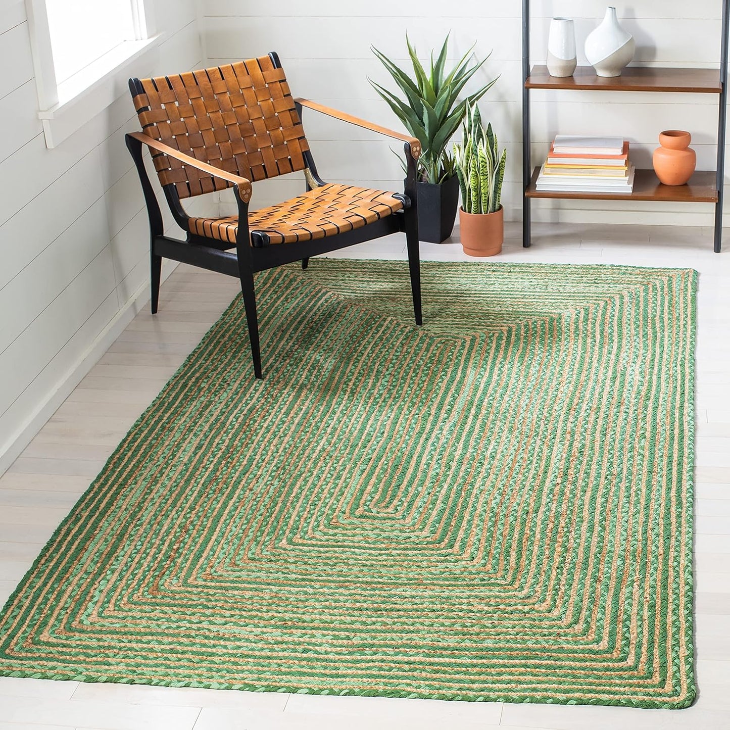 SAFAVIEH Area Rug 3x5 - Cape Cod Collection in Green