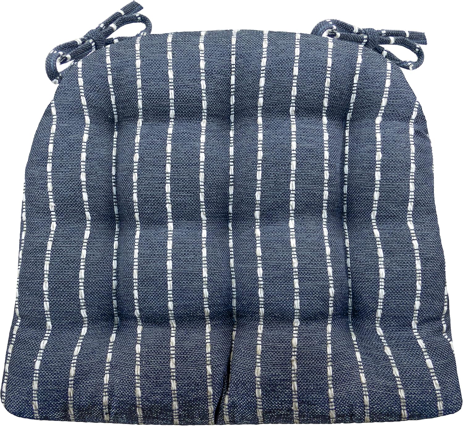 Avante Navy Blue Dining Chair Cushions by Barnett Home Decor