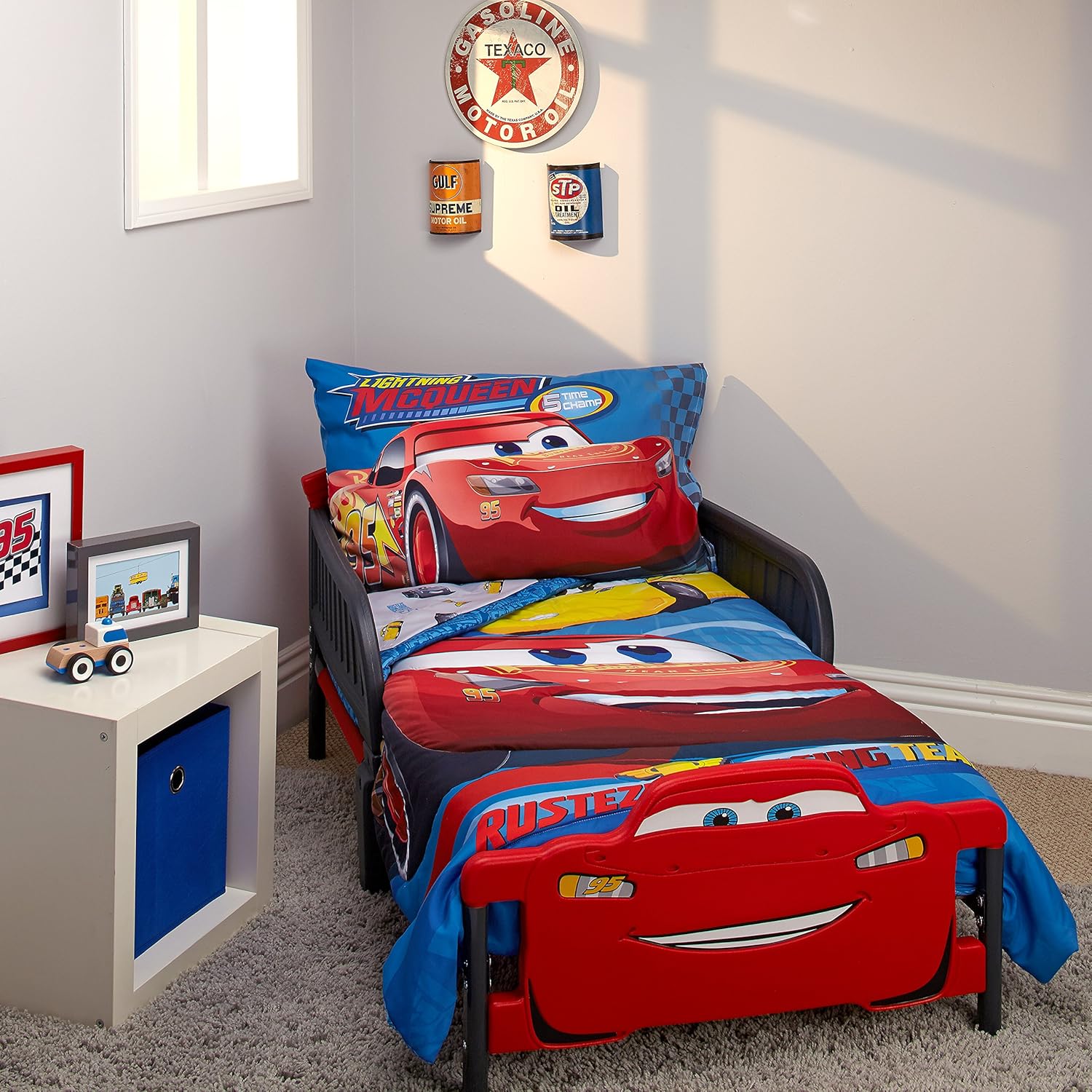 Disney Cars Rusteze Racing Team Toddler Bedding Set for Kids