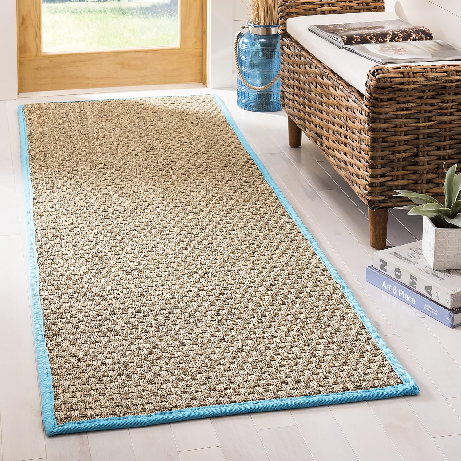Safavieh Natural Fiber Runner Rug - Stylish Seagrass Design