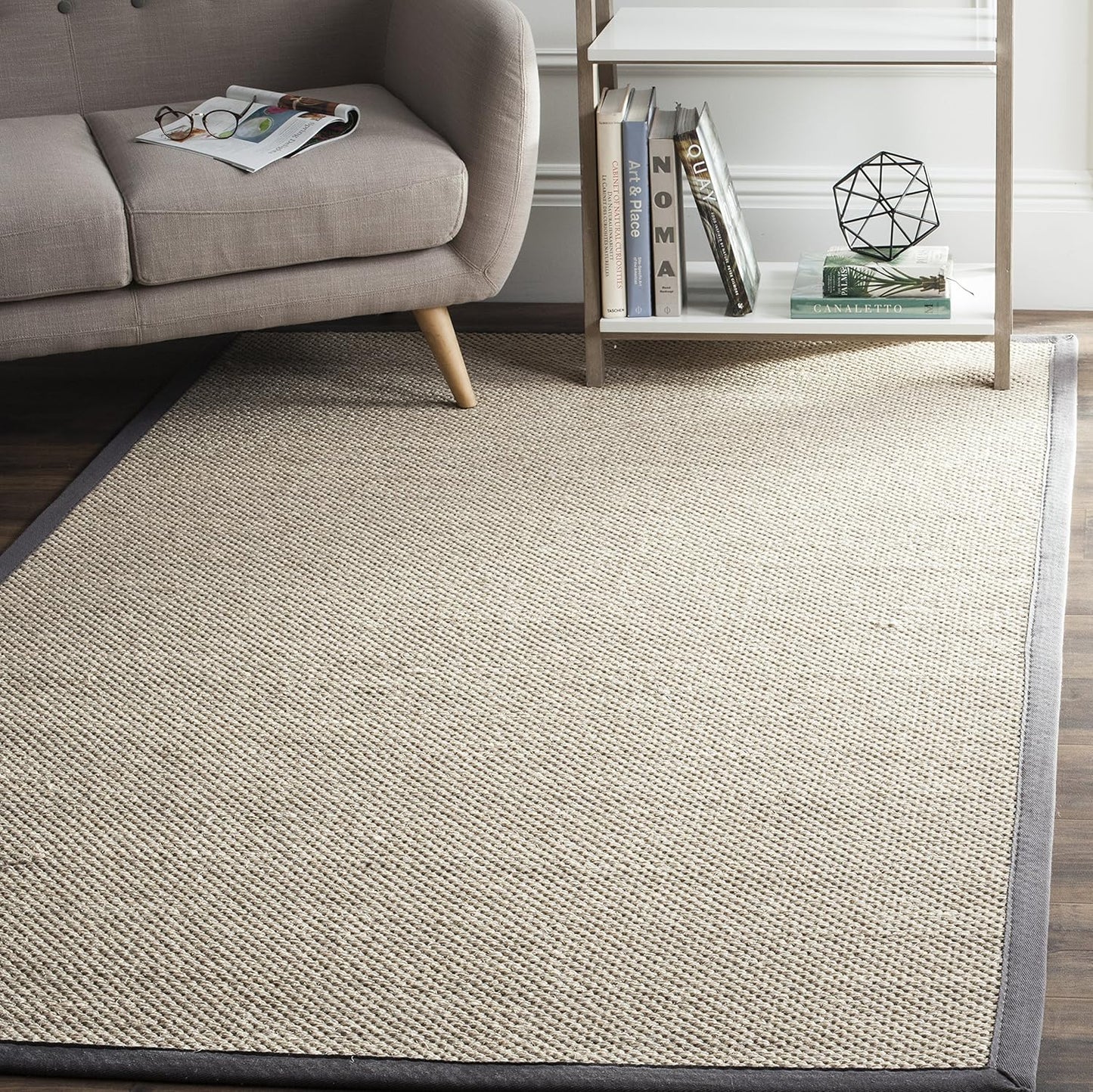 SAFAVIEH Area Rug 4ft Square - Natural Fiber Collection Review