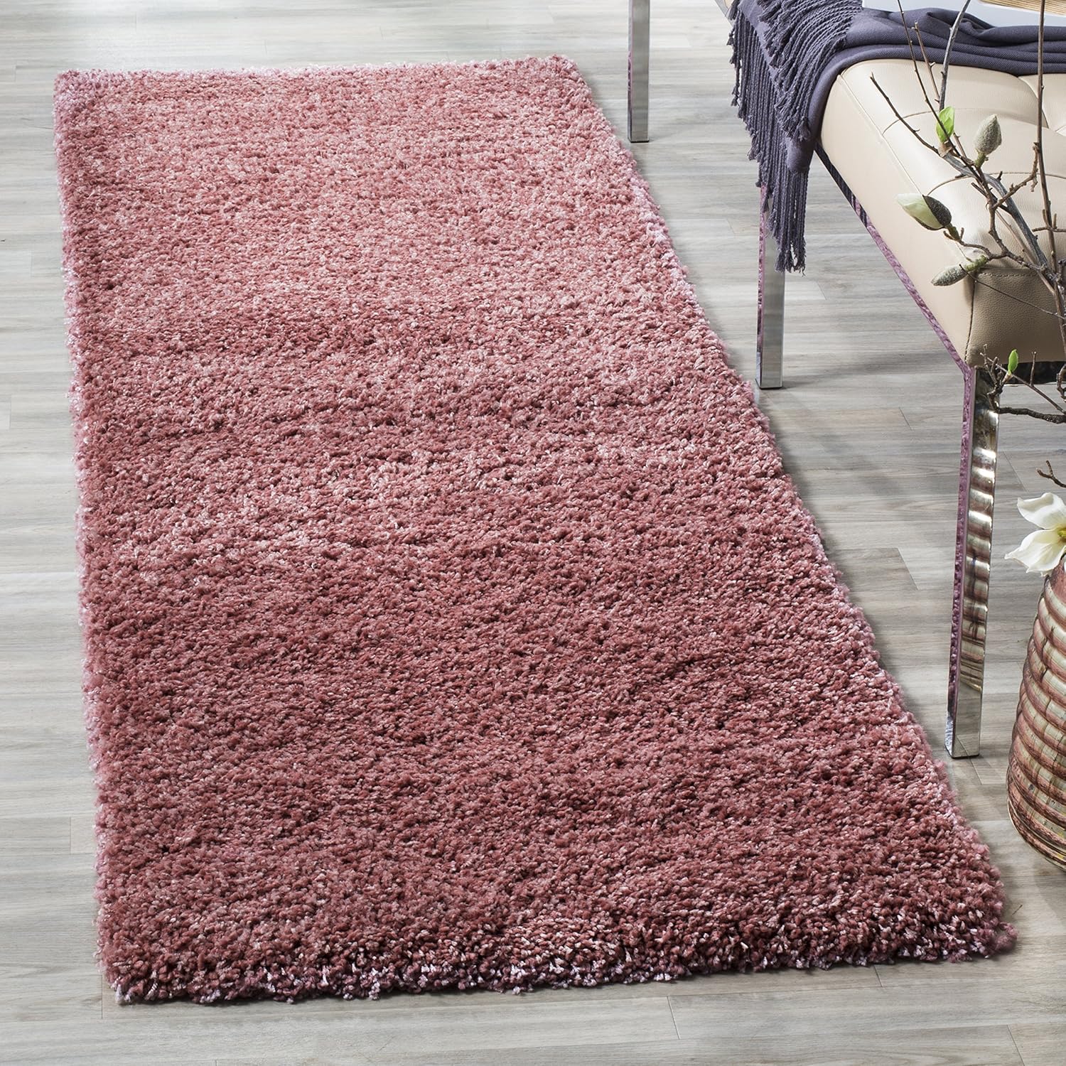 SAFAVIEH California Shag Runner Rug - Non-Shedding & Easy Care