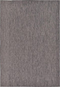 Casual Transitional Solid Heathered Indoor/Outdoor Rug 7 ft 1 in x 10