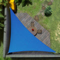 Custom Size 7 ft x 13 ft x 14.8 ft Right Triangle Sun Shade Sail