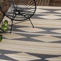 Fab Habitat Outdoor Rug 3 x 5 ft - Waterproof, Fade Resistant Patio