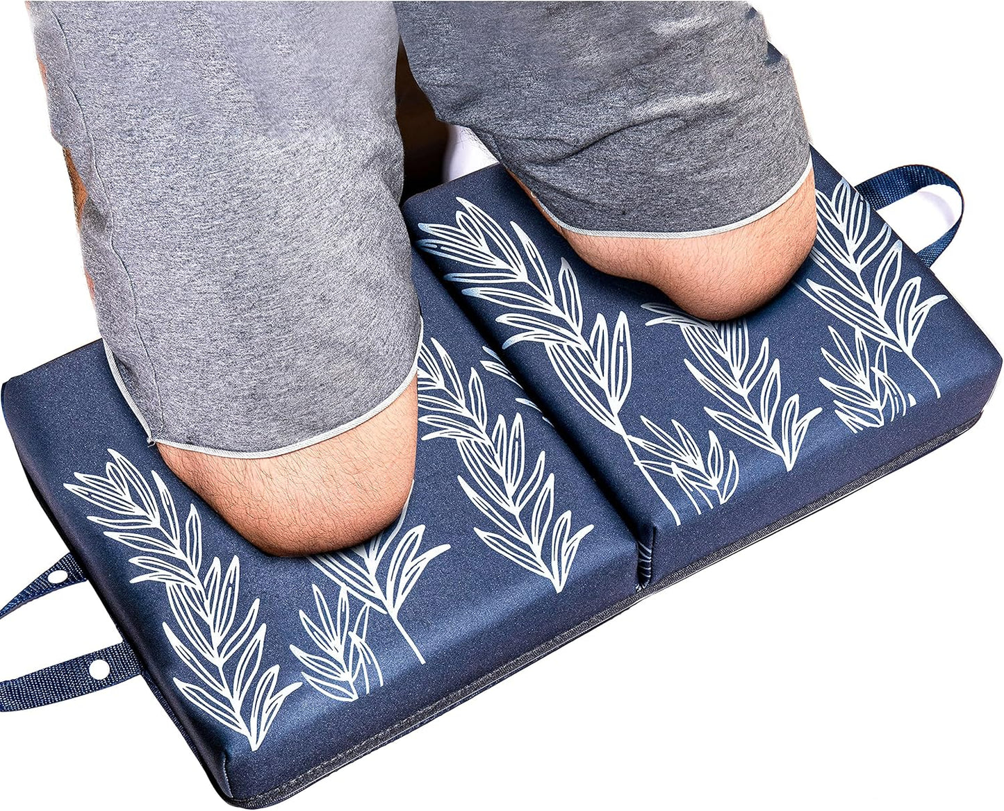 Extra Thick Memory Foam Knee Pads for Garden and Yoga Use