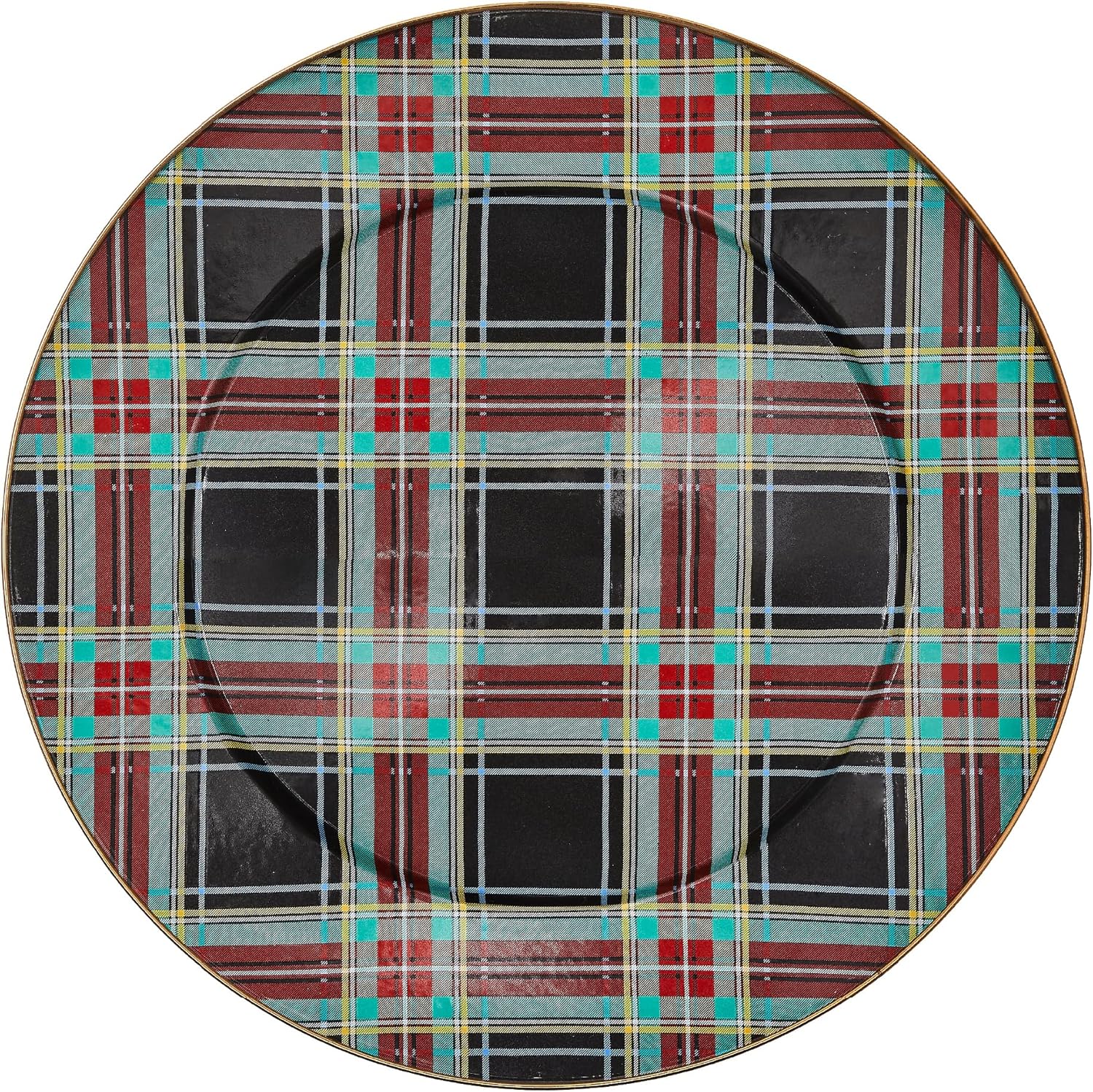 MACKENZIE-CHILDS Enamel Serving Platter for Stylish Entertaining