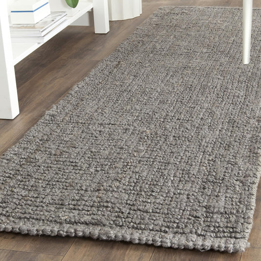 Handmade Jute Runner Rug - Natural Fiber Collection by SAFAVIEH
