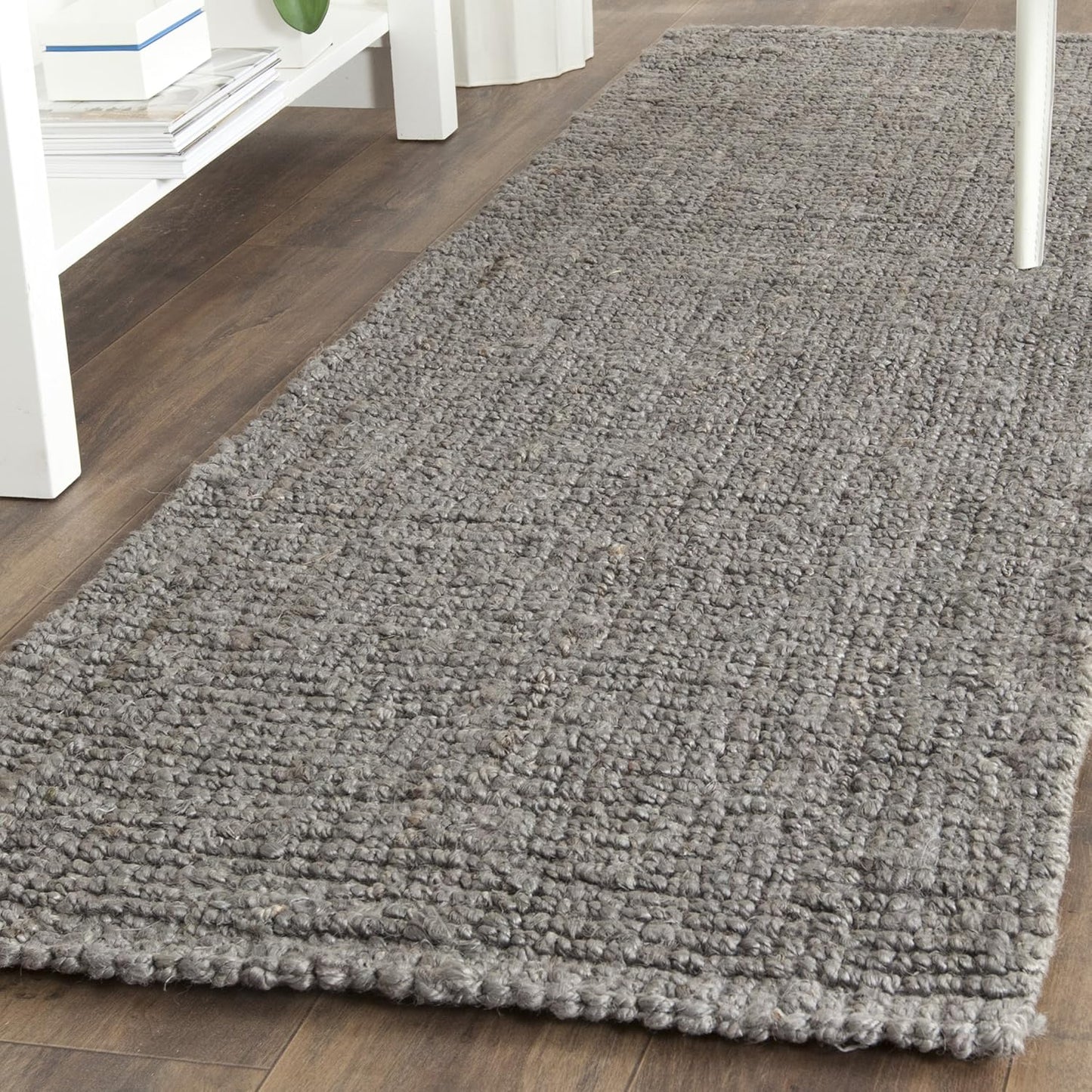 Handmade Jute Runner Rug - Natural Fiber Collection by SAFAVIEH