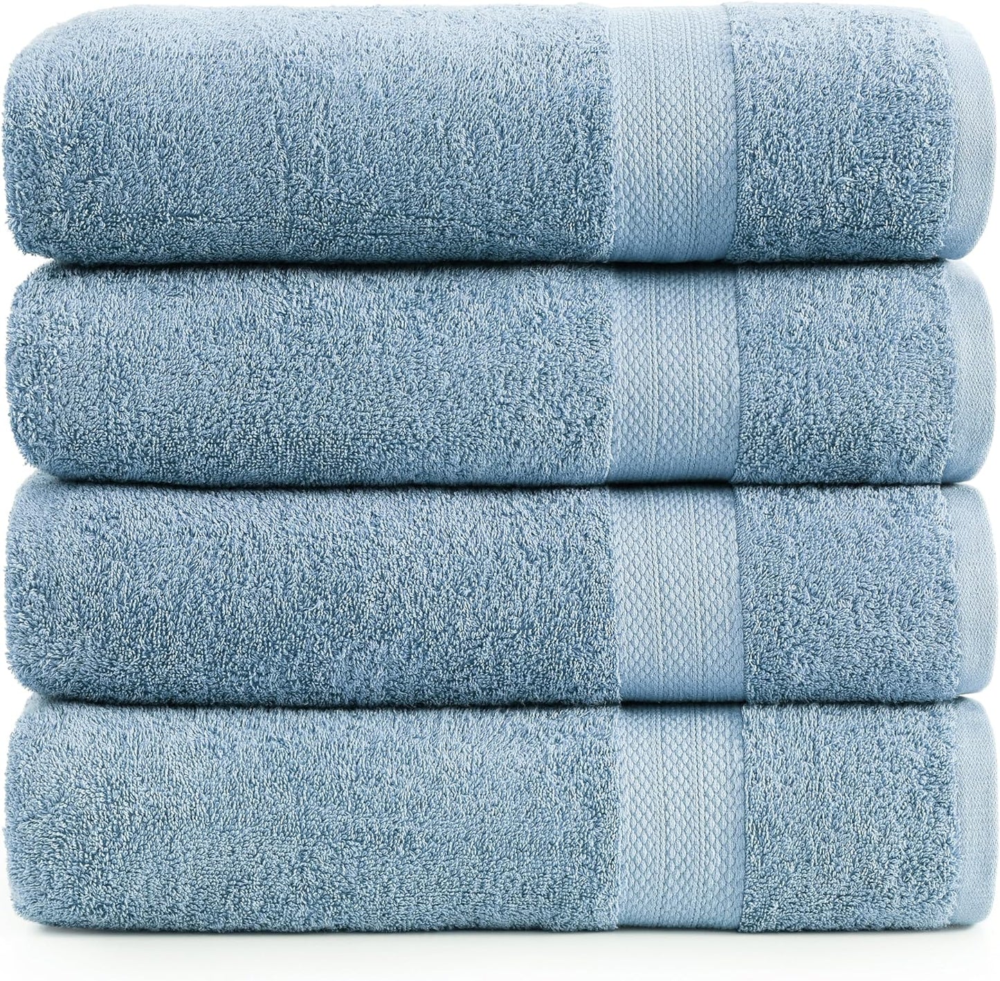 100% Cotton Bath Sheets - Extra Large Soft & Absorbent Towels