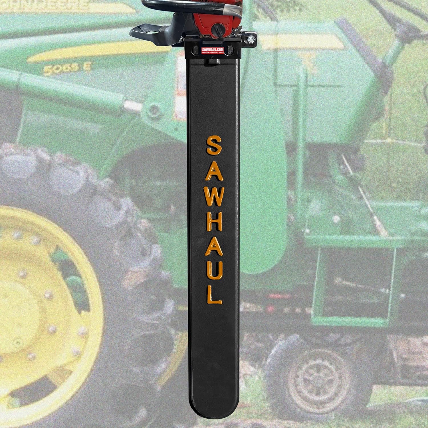 SawHaul Universal Tractor Chainsaw Holder for All Brands