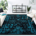 SAFAVIEH Adirondack Area Rug 8 ft Square - Durable Distressed Style