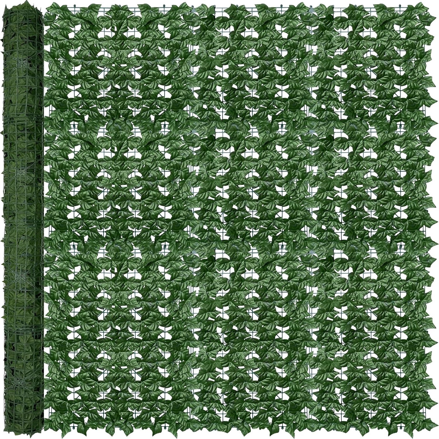 Artificial Ivy Privacy Fence Wall Screen for Indoor Outdoor Use