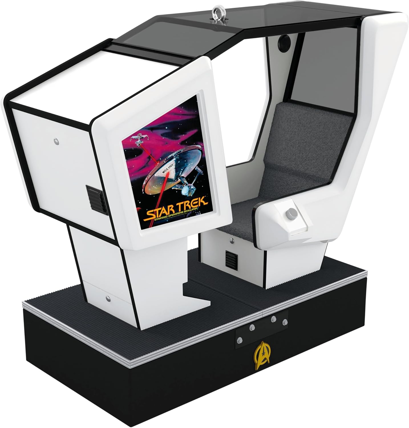 Star Trek Strategic Operations Simulator Arcade Game Ornament