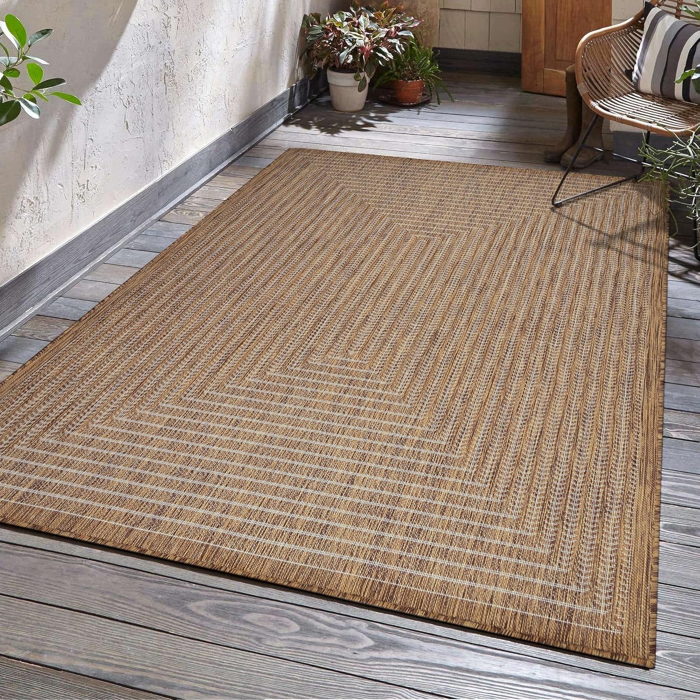 Adiva Rugs Outdoor Indoor Area Rug for Stylish Spaces