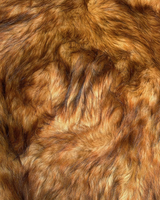 Faux Animal Fur Long Pile Fabric for Coats and Costumes