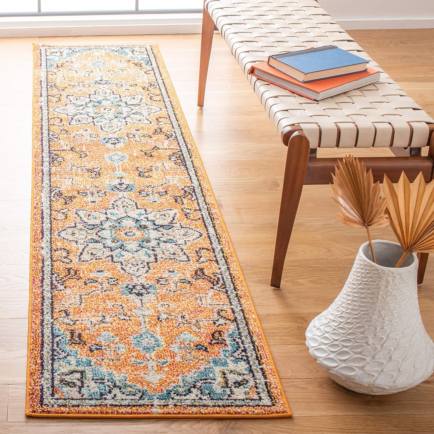 SAFAVIEH Madison Collection Runner Rug - Boho Chic Design