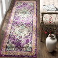 Monaco Runner Rug 2ft 2in x 8ft - Boho Chic Medallion Runner