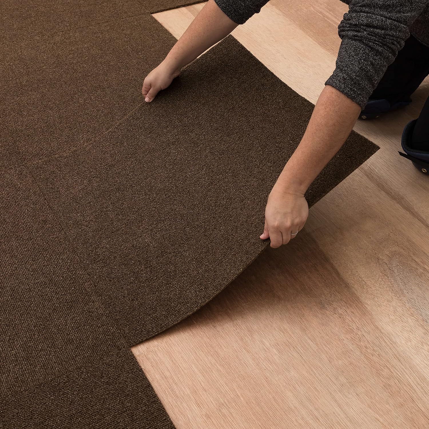 Peel and Stick Carpet Tile for Indoor and Outdoor Use