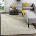 Adirondack Area Rug 5ft 1in x 7ft 6in Ivory & Slate - Durable, Low