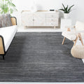 Vision Area Rug 6ft 7in Square Grey - Durable Modern Ombre